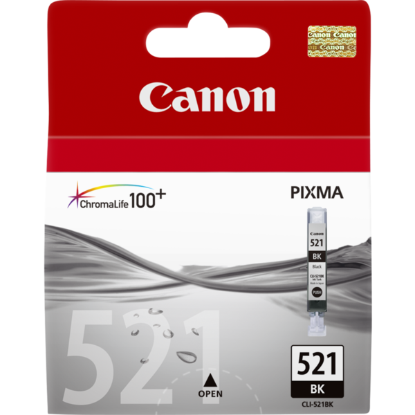 Canon CLI-521BK (Schwarz)